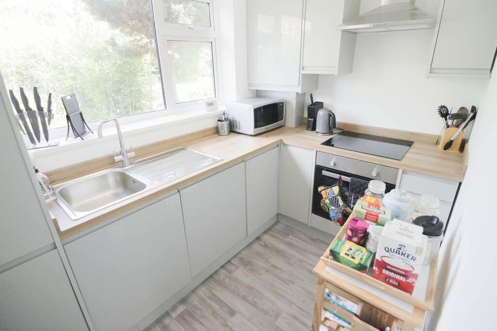 Secluded Central 2 Bed Flat Stratford-upon-Avon Exteriér fotografie